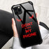 ZHEGAILIAN Case Compatible with iPhone 13,Dont Touch Case for iPhone 13 for Boys Men,Pattern Design Anti-Scratch Organic Glass Case for iPhone 13 ...
