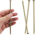 15 Pcs Artificial Stakes Nails, 6" Spiral Non-Rust Galvanized Metal Garden Landscape Edging Yard Stakes Timber Anchoring Spikes Ground Stakes Heav...