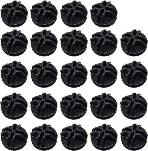 Wire Cube Connectors Plastic Connectors Wire Grid Cube Storage Organizer Connector for Wire Cube Storage Unit Cube Storage Modular Closet - Black ...