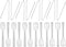 Party Essentials Plastic Party Buffet Serving Utensils Kit, Spoons/Forks/Tong, 20-Piece, Clear...