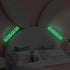 Train Decor,Glow in The Dark Stickers, Nursery Wall Sticker, 2 Pack Trains Wall Stickers for Kids Bedroom Decor...