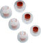 X-DF Simple Soft Silicone Earbuds Replacement Tips Fit Compatible with in-Ear Headphones (Inner Hole from 3.8mm - 4.2mm Earphones), Simple Ear Tip...