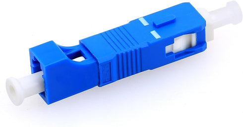 Single Mode 9/125um SC Male to LC Female Hybrid Optic Optical Fiber Adapter Simplex Converter...