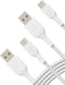 Belkin BoostCharge Braided USB-C to USB-A Charging Cable (3.3ft/1M) for iPhone 15 Series, Samsung Galaxy S24 Series, Note20, Google Pixel 8 & 7, i...