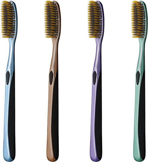 Huge Head Toothbrush Soft Toothbrush Large Long Head Whitening Teeth (Blue 1 PCS)...