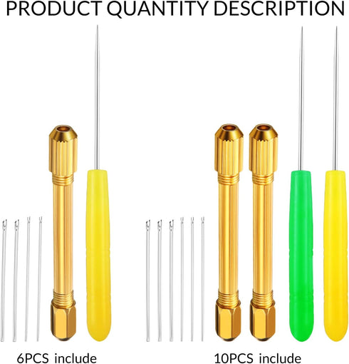 Set of 10 Doll Hair Rooting Holders Reroot Rehair Tools for Girls Doll Hair Making Tools Doll Hair Wig Tool Accessories Doll Breed Hair DIY Suppli...