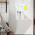 Magnetic Dry Erase Whiteboard for Fridge with 3 Markers and Eraser - Refrigerator White Board Planner and Organizer - 12"x10" Size by INSCOOL...