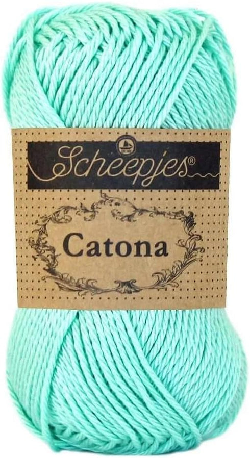 Scheepjes Yarn Catona 50 Gram (509 - Baby Blue)...