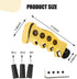 1 PC Car Manual Transmission Gear Shift Tip Kit, Knife Grip Handle Shift Knob, Easy Grip Wave Rod Headband Adapter Screws Wrenches, Universal Auto...