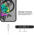 OOK Case for iPhone 15 Compatible with Magsafe Colorful Flower & Black Butterfly Design Drop-Resistant Skin-Friendly Cover Anti-Slip Full-Body Pro...