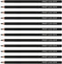 Primo Euro Blend HB Charcoal Pencils, Box of Twelve Hard (59-HB)...