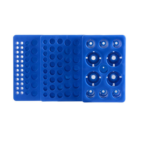 Eowpower Multifunctional Trapezoidal Centrifuge Test Tube Vial Rack for 0.2ml-50ml Test Tube...