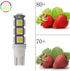 GRV T10 C921 192 194 W5W 13-5050SMD Super Bright Wedge LED Bulbs for DC 12V RV Interior Ceiling Dome Camper Motorhome Boat Lighting Bulb,Cool Whit...