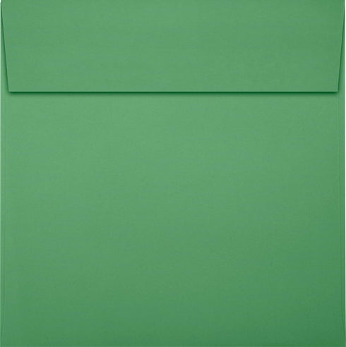 LUXPaper Square Invitation Envelopes | Peel & Press | 6 1/2" x 6 1/2" | Holiday Green | 80lb. Text | 50 Qty...