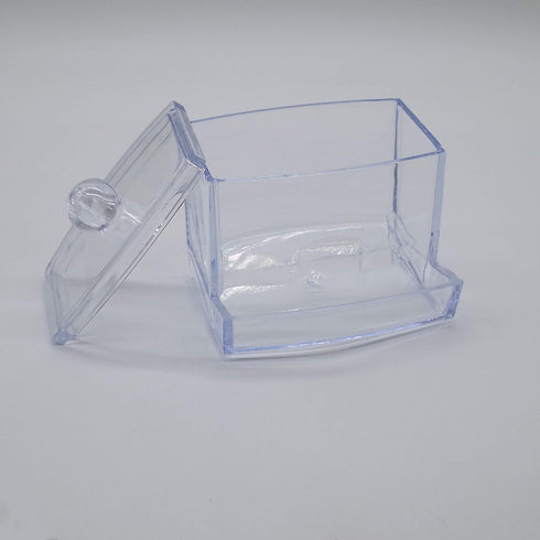 Button Quail Transparent Automatic Feeder Feed Box Seed Food Container...