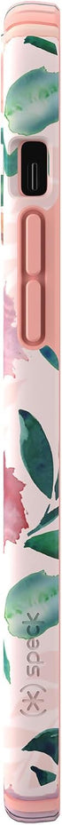 Speck Products Presidio Edition iPhone 12 Pro Max Case, White/Rosy Pink/Watercolor Roses...
