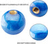Round Ball Shift Knob Universal Marble Style Gear Shift Knob 5 6 Speed for Manual Automatic Vehicles with Adapters (Dark Blue)...