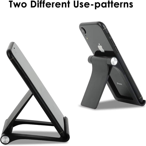 Cell Phone Stand Holder Multi-Angle Adjustable Phone Desk Stand Tablet Holder for iPhone 16 15 14 13 12 11 Pro Max XS XR 8 Plus 6 7 Samsung Galaxy...