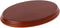 Plymor Fruitwood Oval Wood Display Base, 7.375" W x 5.375" D x 0.75" H (Display Dimensions 7.0625" W x 5.0625" D)...