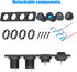 4 in 1-12V USB Outlet RV Accessories Marine Switch Panel Plug, PD3.0 and Dual QC3.0 Car USB Port Aluminum Charger, Lighted 150W Cigarette Lighter ...