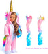18 Inch Doll Clothes Unicorn Onesie Pajamas Rainbow Color Hair Bow Clips Costume Fits 18 Inch Doll (Doll Not Included)...