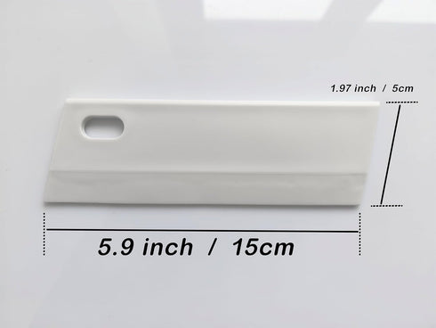All-Purpose Mini Rubber Blade Window Squeegee Window Scrubber Scraper Glass Cleaning Squeegee Tool for Glass,Shower Door,Mirrors,Bathroom,Kitchen ...