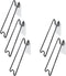 5 PCS Photo Frame Bracket Display Stand Photo Frame Back Picture Frame Back Stand Easel Back for Picture Frame 7.09"×2.17"...
