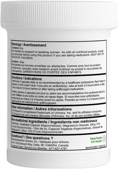 Univera Probiotics for Women, Probiotics and Prebiotics 30 Billion CFUs with Organic Aloe Vera -14 Strains, Digestive Enzymes for Adults - Vegan, ...