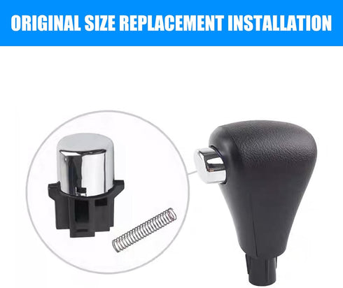 1 PC Shifter Shift Button, Knob Shifting Maintenance Kit with Spring, Compatible with 03-07 Honda Accord, Automatic Transmissions 54132-SDA-A81 (B...