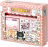 PRSTINCOL Cute Cat Scrapbooking Kit,Scrapbook Supplies Kit with Cat Dessert Theme for Junk Journal, Bullet A6 Grid Notebook DIY Scrapbook Birthday...
