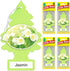 LITTLE TREES Air Fresheners Car Air Freshener. Hanging Tree Provides Long Lasting Scent for Auto or Home. Jasmin, 24 Air Fresheners...
