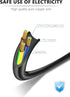 Bicmice 18AWG Power Cord for Tv Computer Pc Monitor Samsung Dell Vizio LG Asus Laptop Monitor Power Supply NEMA 5-15P to C13 Power Cable 10A 125V ...