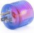 RV Power Adapter, NEMA 5-15P to TT-30R, 15A Male to 30A Female (15M/30F-Round, Clean Blue)...