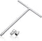 Neiko 01135A 3/8-inch Drive T-Handle Wrench with Long Reach | Chromium Vanadium Steel...