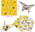 Square Origami Paper 6x6 Double Sided 50 Sheets 50 Colors 70GSM Origami Kit Japanese Chiyo Easy Fold Arts Crafts DIY Handwork Beginner Bee...