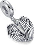 Guardian Angel Spread Wings and Soar Charm Compatible with Pandora Charms Bracelets...