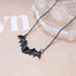 Gothic Bat Necklace Choker Flying Bat Pendant Necklace Punk Vampire Bat Necklace Halloween Bat Choker Necklace Jewelry for Women and Teen Girls...