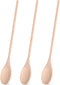 HANSGO 3PCS Long Handle Cooking Spoons, 14 Inch Long Wooden Spoons Wooden Tasting Spoons Japanese Style Large Cooking Spoons...