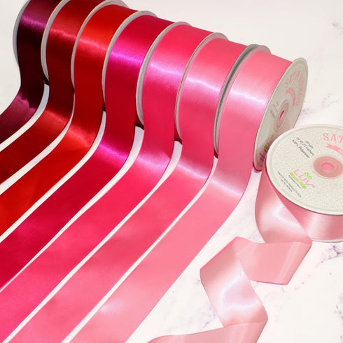 Creative Ideas PSF1102-175 Solid Satin Ribbon, 1-1/2"/50 yd, Hot Pink...