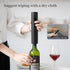 Electric Wine Opener Set, Battery Operated Wine Bottle Opener with Storage Base, Wine Corkscrew Remover, Automatic Wine Opener Accessories for Hom...