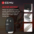 cciyu 1 X Flip Key Fob Uncut Blade (SHELL CASE) 4 Buttons Replacement for 4 Button M3N-40821302 for 11-18 for Dodge for Charger 15-18 for Dodge fo...