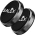 Magnetic Phone Mounts 2 Pack with 3M Adhesive. Black Flat Cell Phone Holder for Car Dashboard, Truck, Wall, Mirror, Table. Universal Low Profile S...