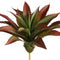 JUSTOYOU Large Artificial Succulents Aloe Plants Real Touch Fake Flowers Unpotted for Home Wedding Festival Arrangement (1, Green-Red)...