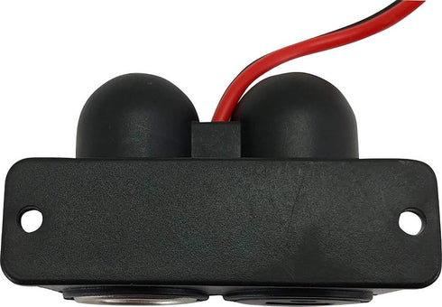 Custom Accessories Compatible with Smartphones, 18003 12V Dual USB Under Dash Mount, Black......