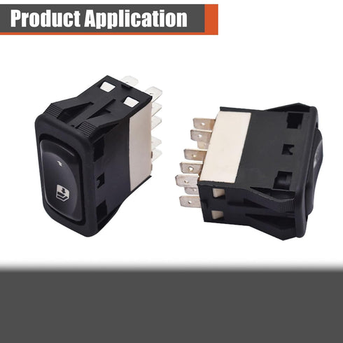 labwork Left Driver and Right Passenger Side Window Control Switch Replacement for Columbia Century 2001-2011 A0630769027 A0630769008...