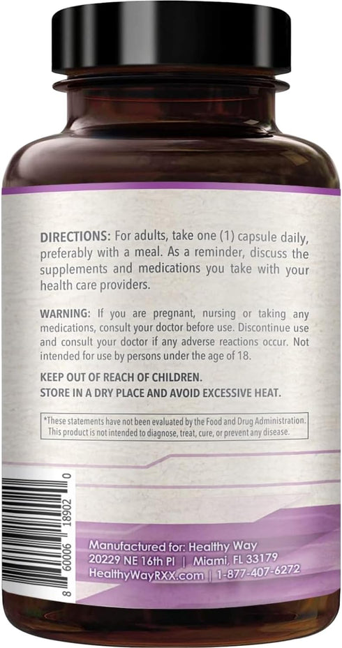 150mg Pterostilbene Supplement - Once Daily Antioxidant Supplement for Healthy Aging Immune Heart Skin and Brain Support - Naturally Derived Non-G...