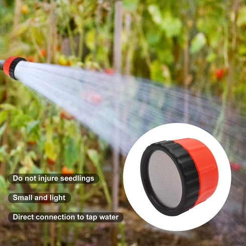 Plastic Water Nozzle Fine Spray Head Plan Watering Wand Sprinkler Replacement for Home Garden Handheld Nursery Hose 1000 Mesh...