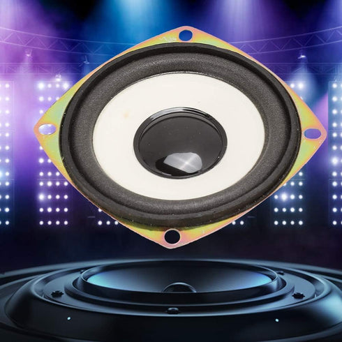 Full Range Speaker, 3 Inch 4ohm 5W Mini Full Frequency Audio Speaker Loudspeaker Home Stereo Woofer Loudspeaker for Multimedia Sound Box DIY....