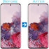 S20 Outer Lens Screen Front Glass Replacement for Samsung Galaxy S20 5G G9810 Series 6.2" (Black)...