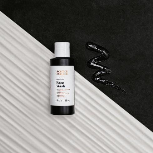 Scotch Porter Restoring Face Wash | Rich, Non-Stripping Gel Cleanser | Formulated with Non-Toxic Ingredients, Free of Parabens, Sulfates & Silicon...